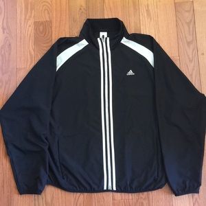 Vintage Adidas Jacket Stripes down the middle